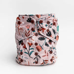 Patterned Lounger Pocket Cloth Diaper — Minky Fleece with Athletic Wicking Jersey - Everetts Place Boutique - Pocket Diaper