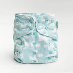 Kinder Cloth Diaper Co. Minky Fleece Cloth Diaper - Patterned Lounger with Wicking Jersey - Everetts Place Boutique - 
