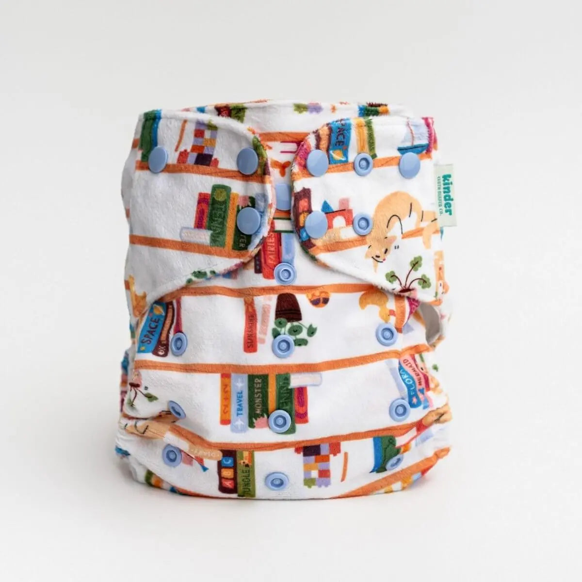 Patterned Lounger Pocket Cloth Diaper — Minky Fleece with Athletic Wicking Jersey - Everetts Place Boutique - Pocket Diaper