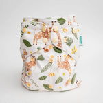 Patterned Lounger Pocket Cloth Diaper — Minky Fleece with Athletic Wicking Jersey - Everetts Place Boutique - Pocket Diaper