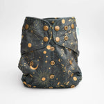 Patterned Lounger Pocket Cloth Diaper — Minky Fleece with Athletic Wicking Jersey - Everetts Place Boutique - Pocket Diaper