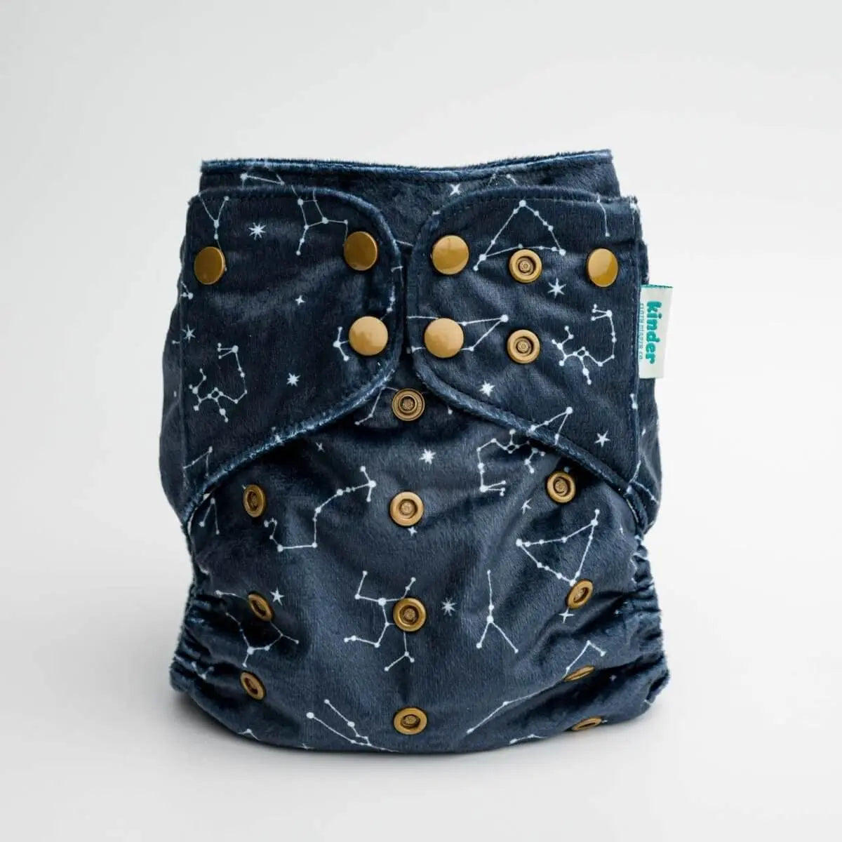 Patterned Lounger Pocket Cloth Diaper — Minky Fleece with Athletic Wicking Jersey - Everetts Place Boutique - Pocket Diaper