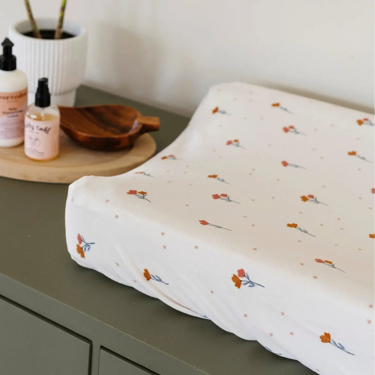 Minky Stretch Luxe Changing Covers Saranoni Baby Bedding Saranoni Everetts Place Boutique 22.00