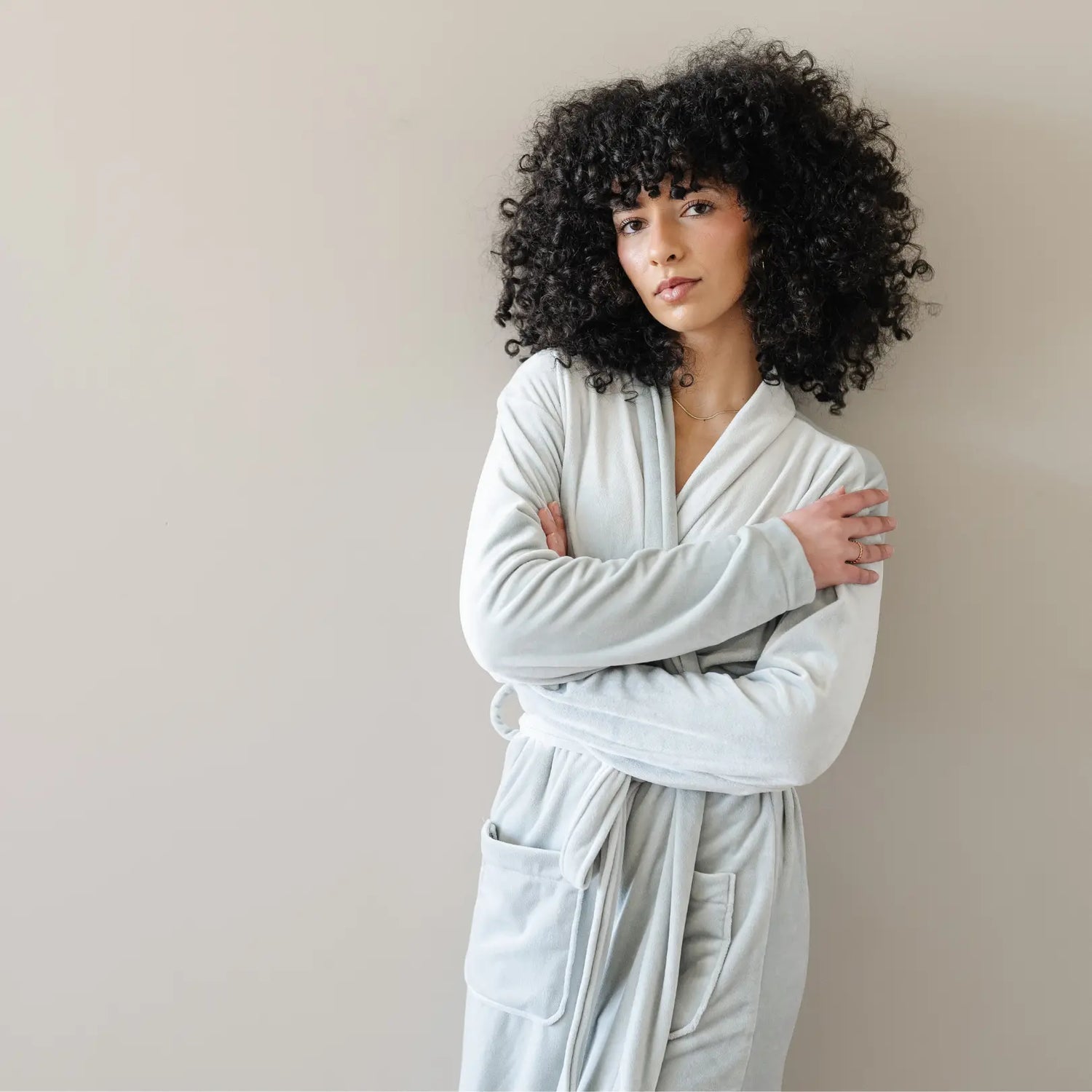 Minky Stretch Luxe Robe By Saranoni Soft Silk Like Loungewear Saranoni 