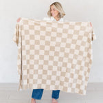 Minky Stretch XL Throw Blanket Saranoni Cozy Swaddle Saranoni Everetts Place Boutique