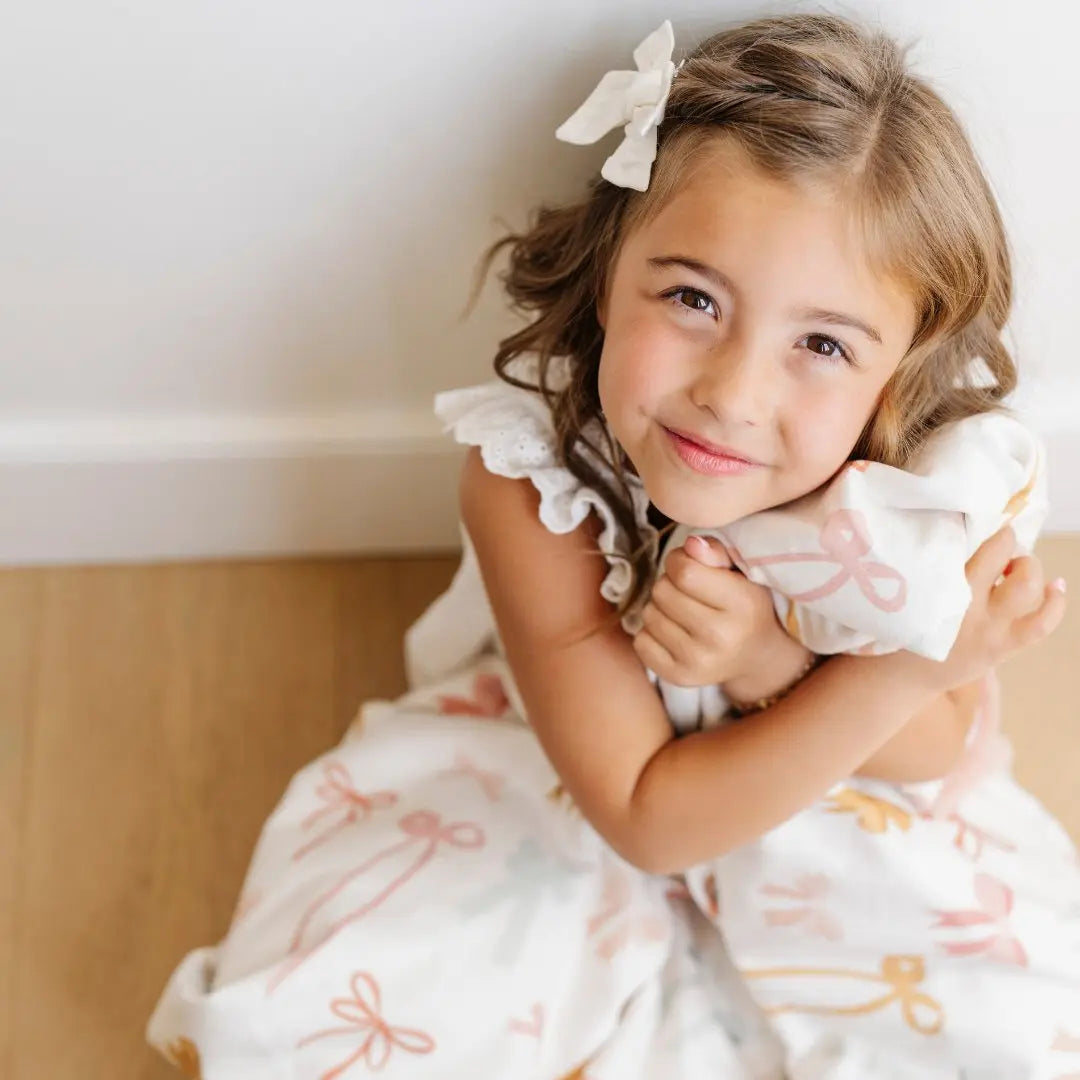 Minky and Lush Receiving Blankets Dual Textured Cozy Saranoni Everetts Place Boutique