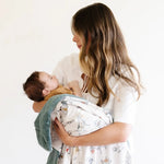 Minky and Lush Receiving Blankets Dual Textured Cozy Saranoni Everetts Place Boutique 55.00