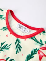 Rylee Faith Designs Mommy And Me Christmas Bow And Holly Print Pajama Set - Everetts Place Boutique - 