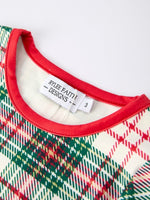 Rylee Faith Designs Mommy And Me Christmas Plaid Pajamas Set With Long Sleeves - Everetts Place Boutique - 