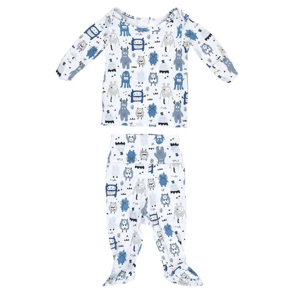 Three Little Tots Monster Jammies - 