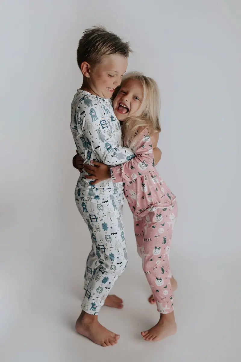 Three Little Tots Monster Jammies - 