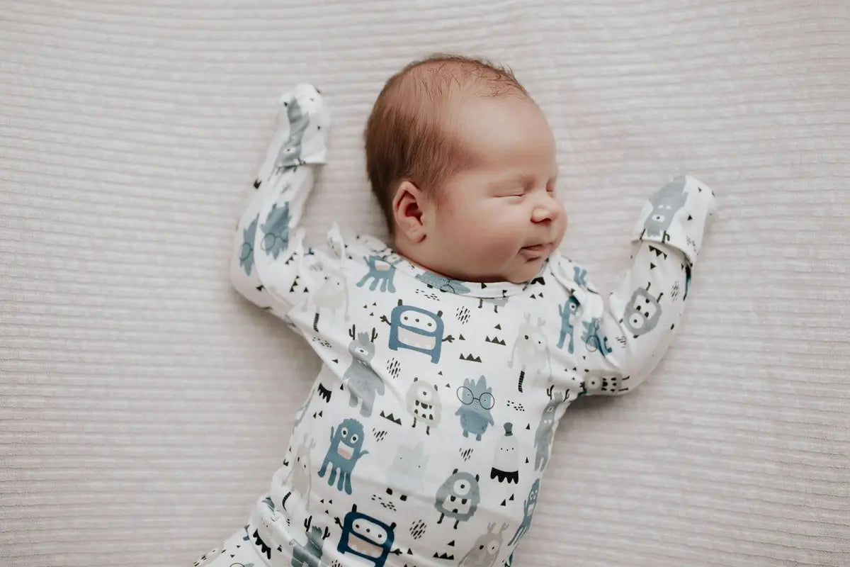 Three Little Tots Monster Jammies - 