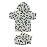 Sweet Bamboo Monster Mash Kids Hooded Jogger Set Plush Cozy Loungewear - Everetts Place Boutique - 