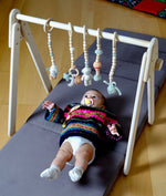 Kidodido Montessori Baby Gym With Hanging Toys Wooden Play Gym - Baby & Toddler > Baby Toys & Activity Equipment > Play Mats & Gyms > Play Mats