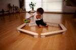 Kidodido Montessori Balance Beam and Stepping Stones Set for Kids - Sporting Goods > Athletics > Gymnastics > Gymnastics Bars & Balance Beams Balance Boards