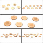 Kidodido Montessori Balance Beam and Stepping Stones Set for Kids - Sporting Goods > Athletics > Gymnastics > Gymnastics Bars & Balance Beams Balance Boards