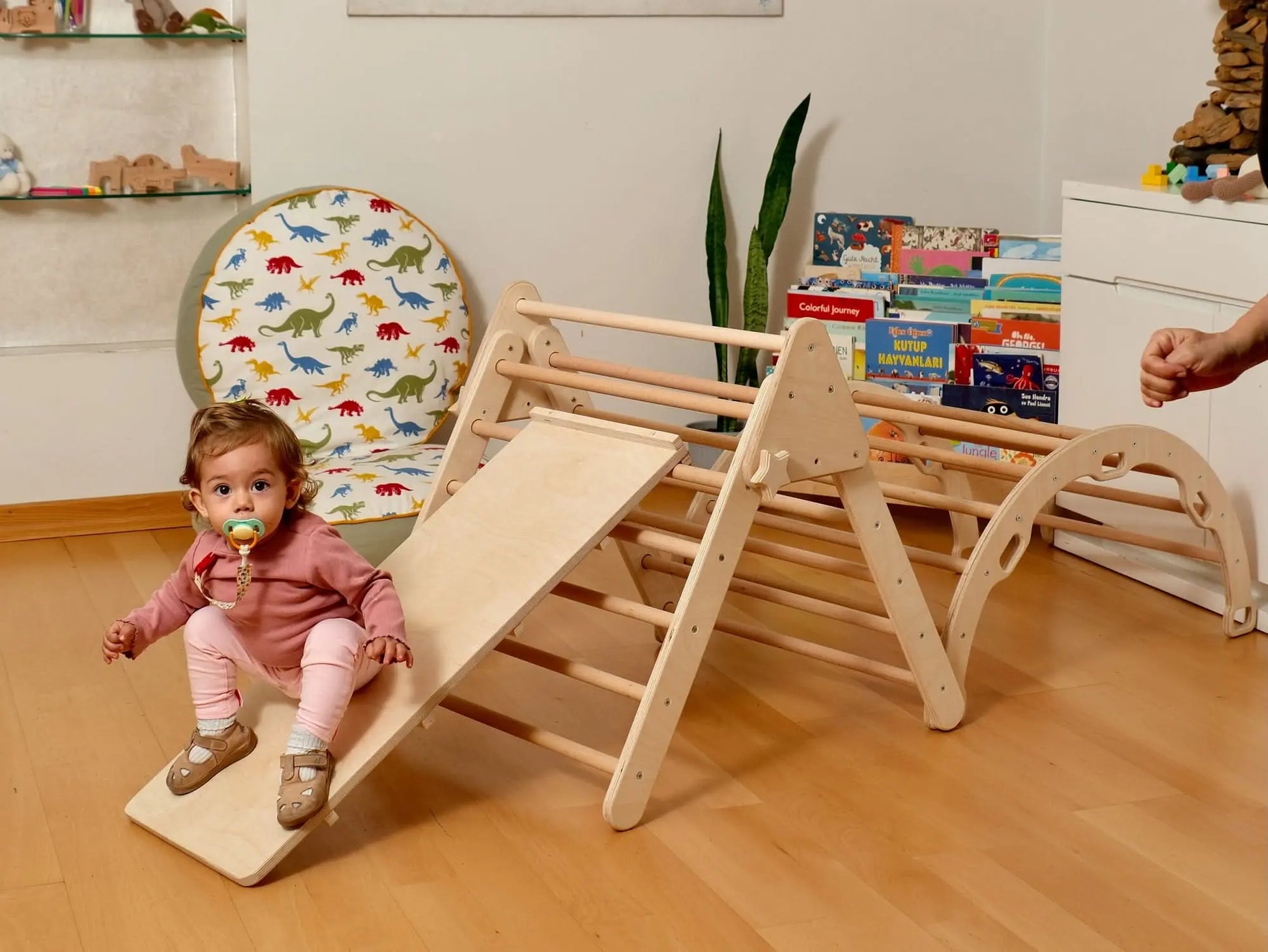 Montessori Indoor Playground Pikler Triangle Climbing Set Kidodido Everetts Place: Online Boutique