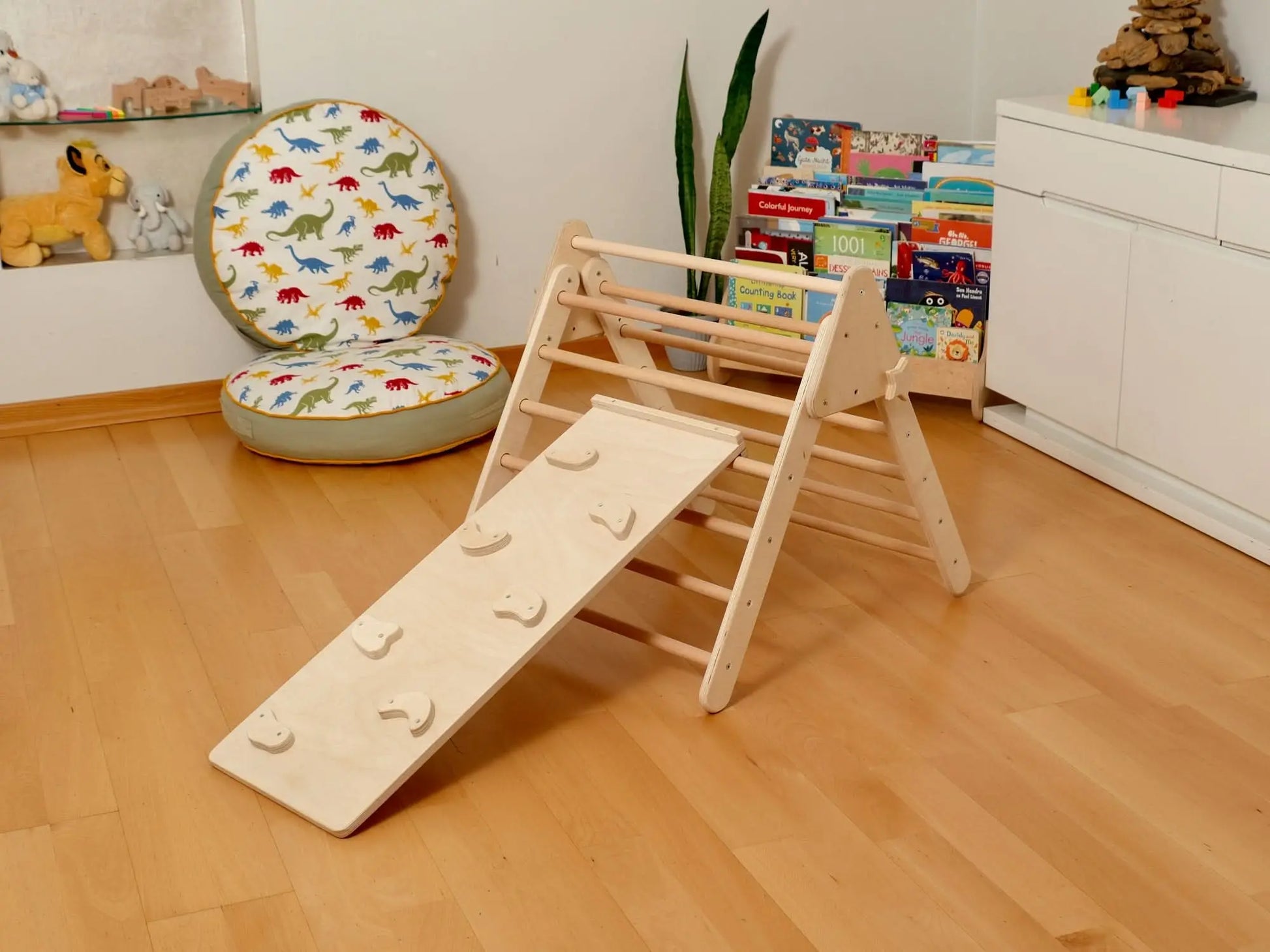 Montessori Indoor Playground Pikler Triangle Climbing Set Kidodido Everetts Place: Online Boutique