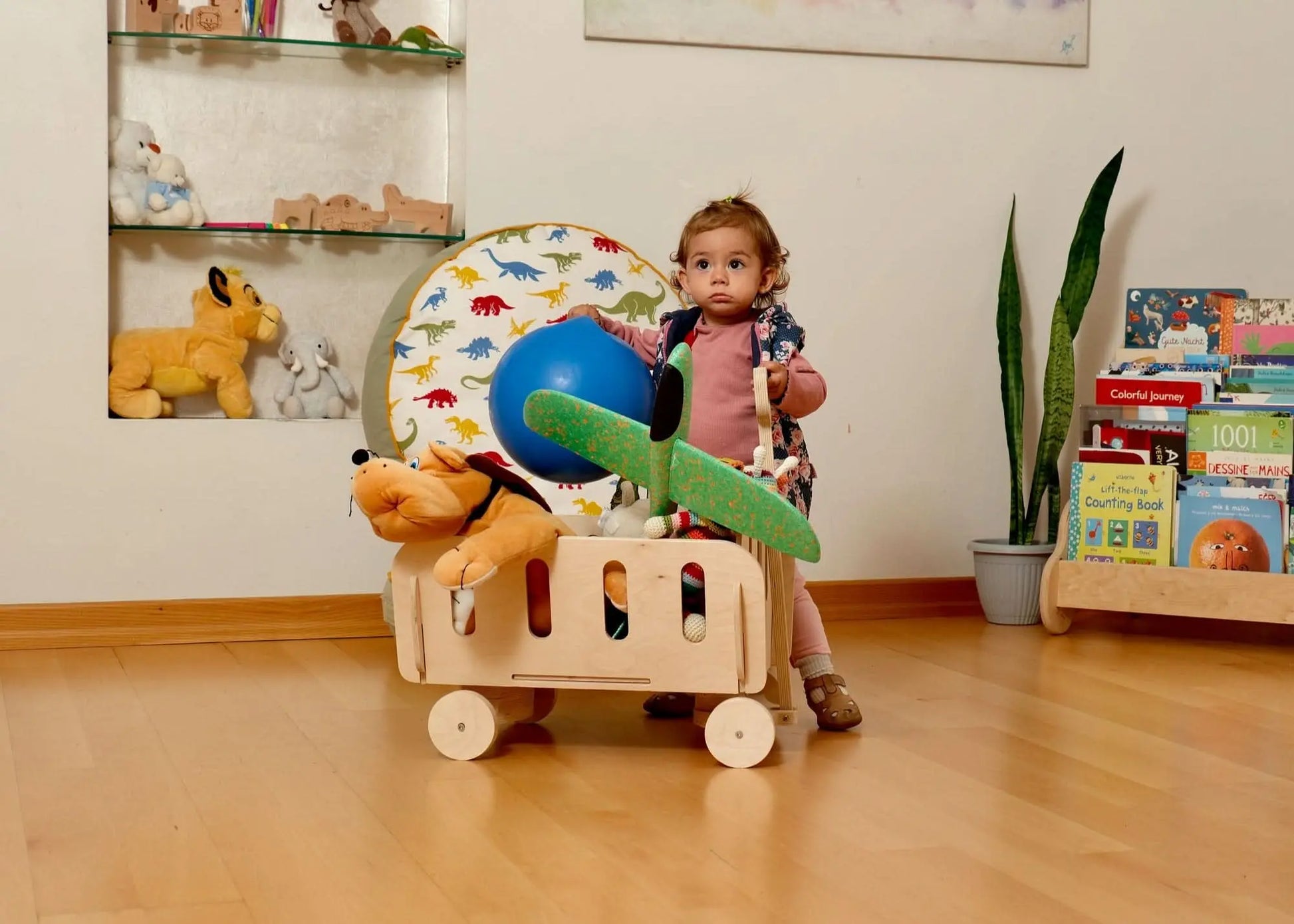 Montessori Toy Storage Chest Eco Friendly Nursery Playroom Kidodido Everetts Place: Online Boutique