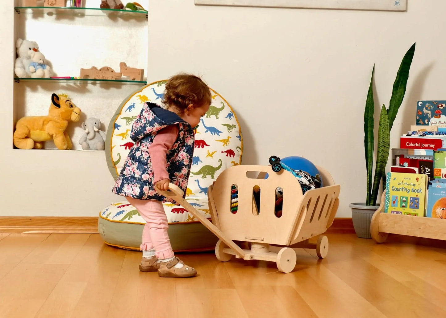 Montessori Toy Storage Chest Eco Friendly Nursery Playroom Kidodido Everetts Place: Online Boutique