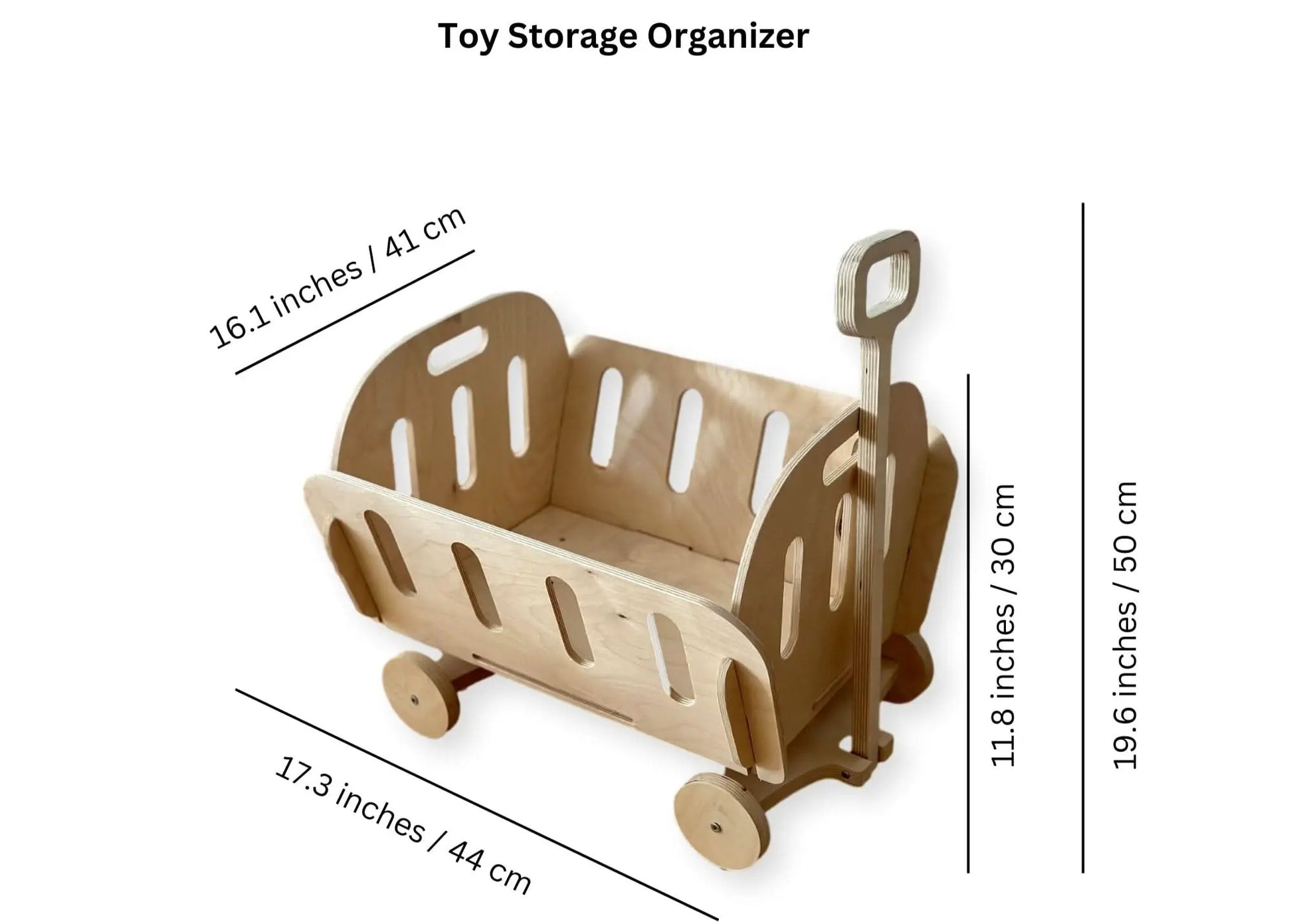 Montessori Toy Storage Chest Eco Friendly Nursery Playroom Kidodido Everetts Place: Online Boutique