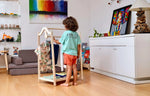 Kidodido Montessori Wooden Kids Clothing Rack Kidodido Wardrobe - Home & Garden > Household Supplies > Storage & Organization > Clothing & Closet Storage > Closet Organizers & Garment Racks > Garment Racks Clothing Rack