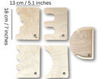 Kidodido Montessori Wooden Shovel Set Eco Friendly Toys For Kids - Toys & Games > Toys > Beach & Sand Toys > Sand Shovels & Spades