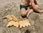 Kidodido Montessori Wooden Shovel Set Eco Friendly Toys For Kids - Toys & Games > Toys > Beach & Sand Toys > Sand Shovels & Spades