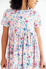 Mila & Rose ® Morning Meadows S/S Pocket Twirl Dress - 