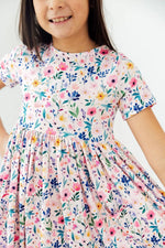 Mila & Rose ® Morning Meadows S/S Pocket Twirl Dress - 