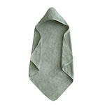 Mushie Organic Cotton Baby Hooded Towel Soft and Absorbent for Cozy Cuddles - Baby & Toddler > Baby Bathing Hooded Towel