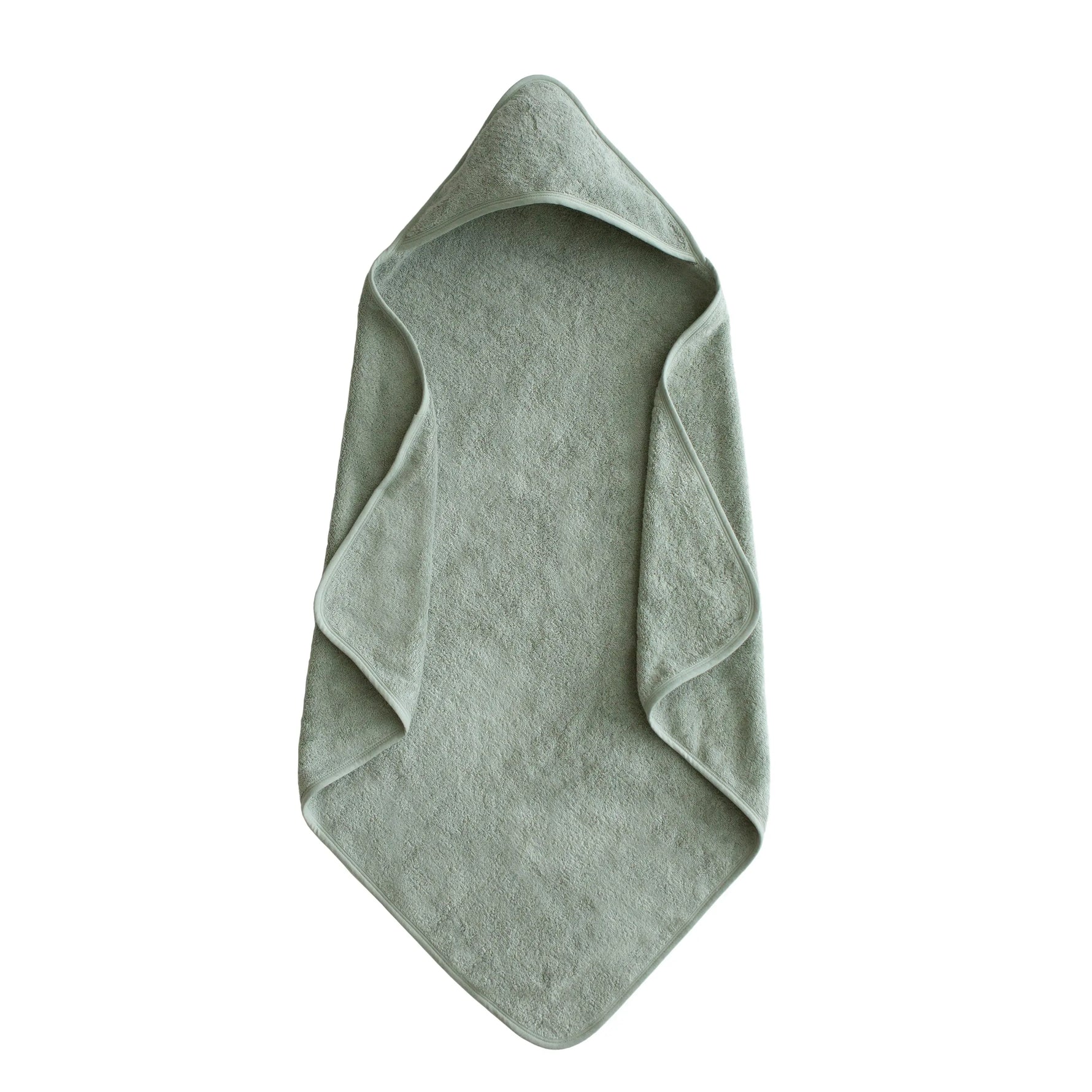 Mushie Organic Cotton Baby Hooded Towel Soft and Absorbent for Cozy Cuddles - Baby & Toddler > Baby Bathing Hooded Towel