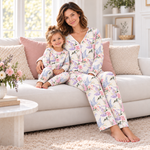 Bamboo Women's Pajama Set - Watercolor Floral by Tesa Babe