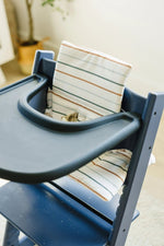 Little Joy Co. Multi Stripe Stokke Tripp Trapp Seat Cushion - Everetts Place Boutique - 