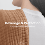 Comfy Cubs Multicolor Muslin Burp Cloths for Baby by Comfy Cubs - Everetts Place Boutique - 