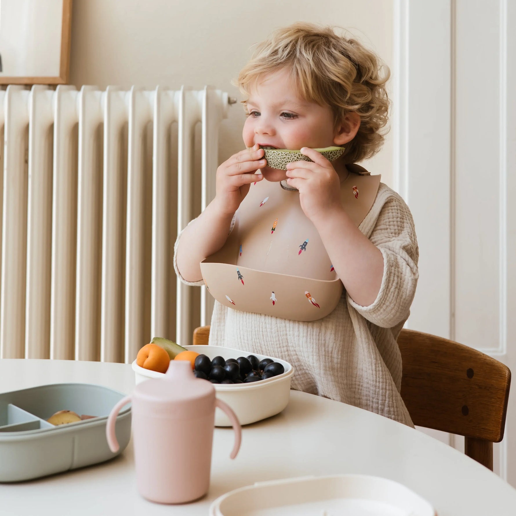 Mushie Mushie Trainer Sippy Cup Dishwasher and Microwave Safe with Easy Grip Handles - Baby & Toddler > Nursing & Feeding > Sippy Cups Sippy Cups