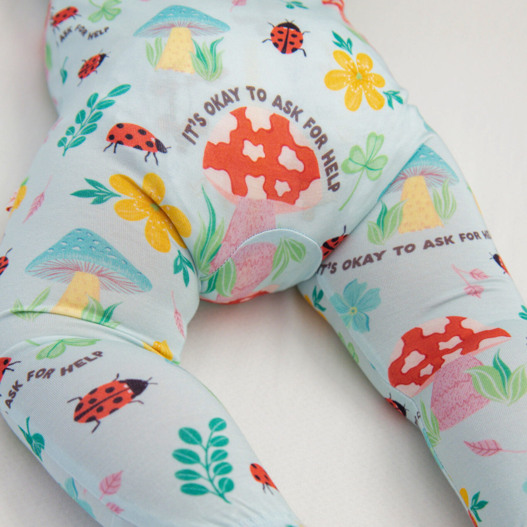 Organic The Second-Skin Footie | Magic Mushroom by Raising Mama at Everetts Place