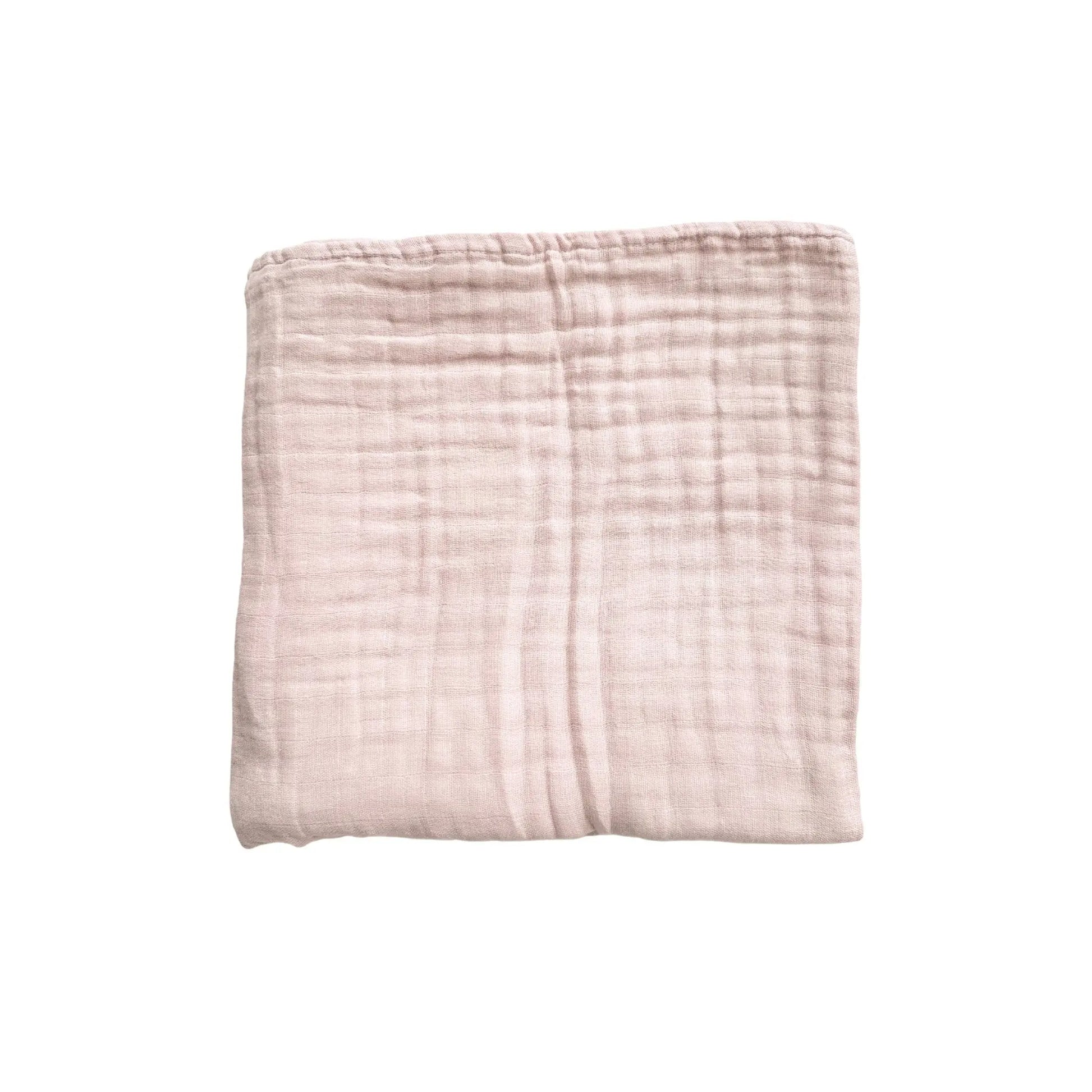 Muslin 6-Layer Blanket - Baby Pink Harp Angel Boutique
