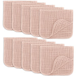 Muslin Burp Cloths Blush for Newborn Baby Essentials Comfy Cubs Everetts Place: Online Boutique 24.99