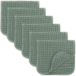 Muslin Burp Cloths Fern By Comfy Cubs Unisex Baby Gift Comfy Cubs Everetts Place: Online Boutique 16.99