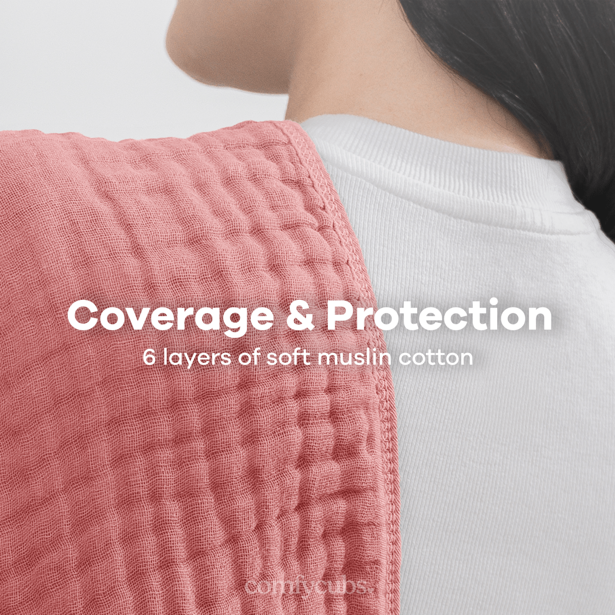 Comfy Cubs Muslin Burp Cloths For Baby Girls Multi Color Set Pack - Everetts Place Boutique - 