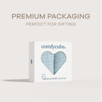 Muslin Burp Cloths Sky Blue Baby Essentials Gift Set Comfy Cubs Everetts Place: Online Boutique