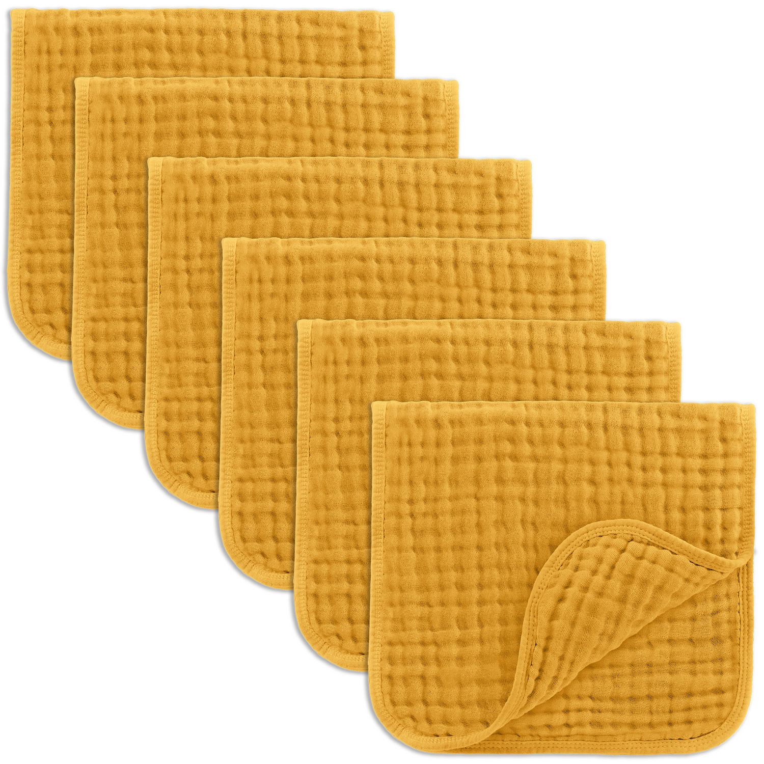 Muslin Burp Cloths Turmeric Baby Essentials Gift Set Comfy Cubs Everetts Place: Online Boutique 19.99