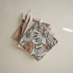 Mushie Muslin Cotton Washcloths Made of 100 Percent Organic Cotton - Home & Garden > Linens & Bedding > Towels > Bath Towels & Washcloths Muslin Cotton Washcloth