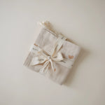 Mushie Muslin Cotton Washcloths Made of 100 Percent Organic Cotton - Home & Garden > Linens & Bedding > Towels > Bath Towels & Washcloths Muslin Cotton Washcloth