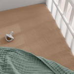 Muslin Fitted Bassinet Crib Sheet 100 Percent Cotton Comfy Cubs Everetts Place: Online Boutique