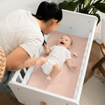 Muslin Fitted Bassinet Crib Sheet 100 Percent Cotton Comfy Cubs Everetts Place: Online Boutique