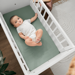 Muslin Fitted Bassinet Crib Sheet 100 Percent Cotton Comfy Cubs Everetts Place: Online Boutique