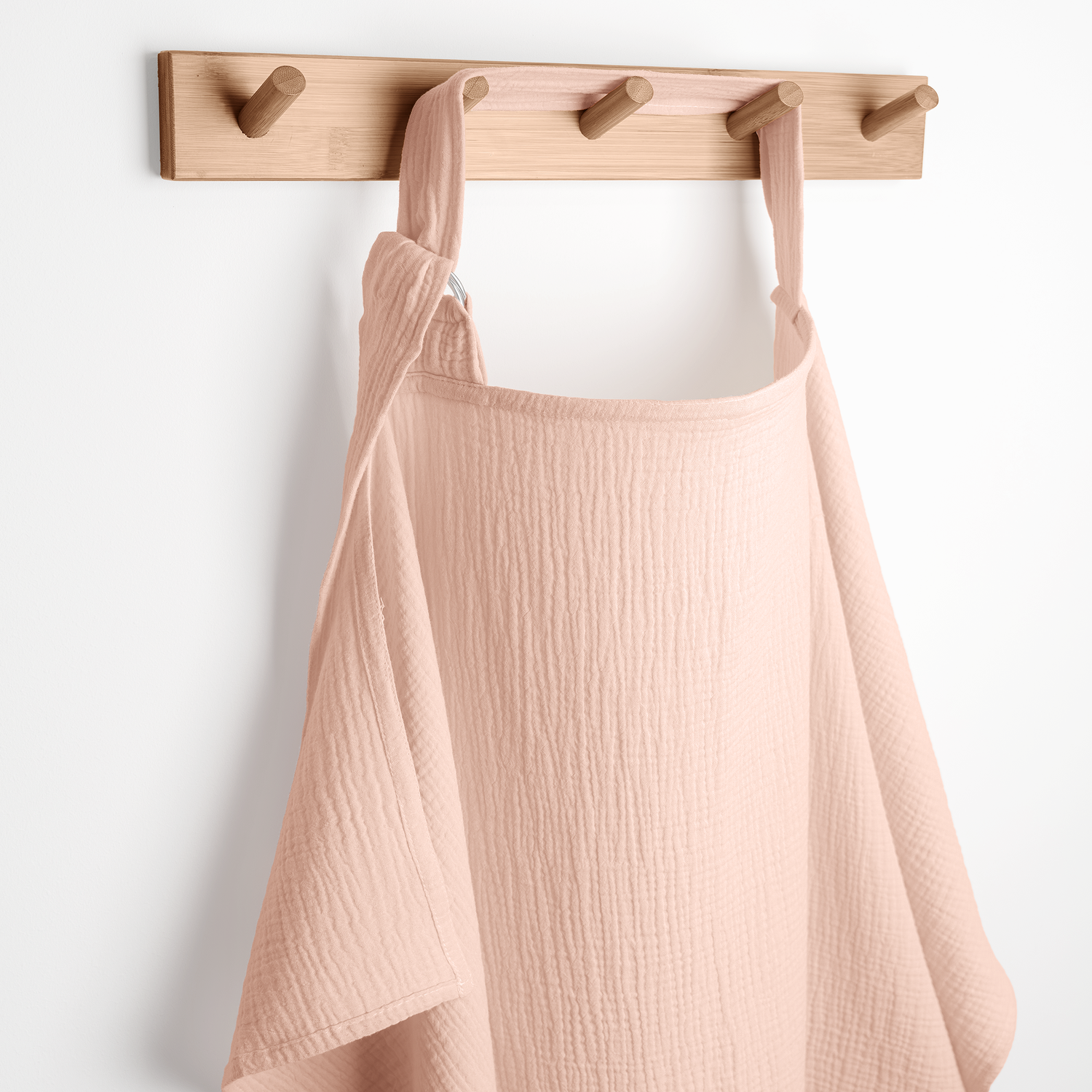 Muslin Nursing Cover Blush Hoop Breastfeeding Baby Privacy Comfy Cubs Everetts Place: Online Boutique