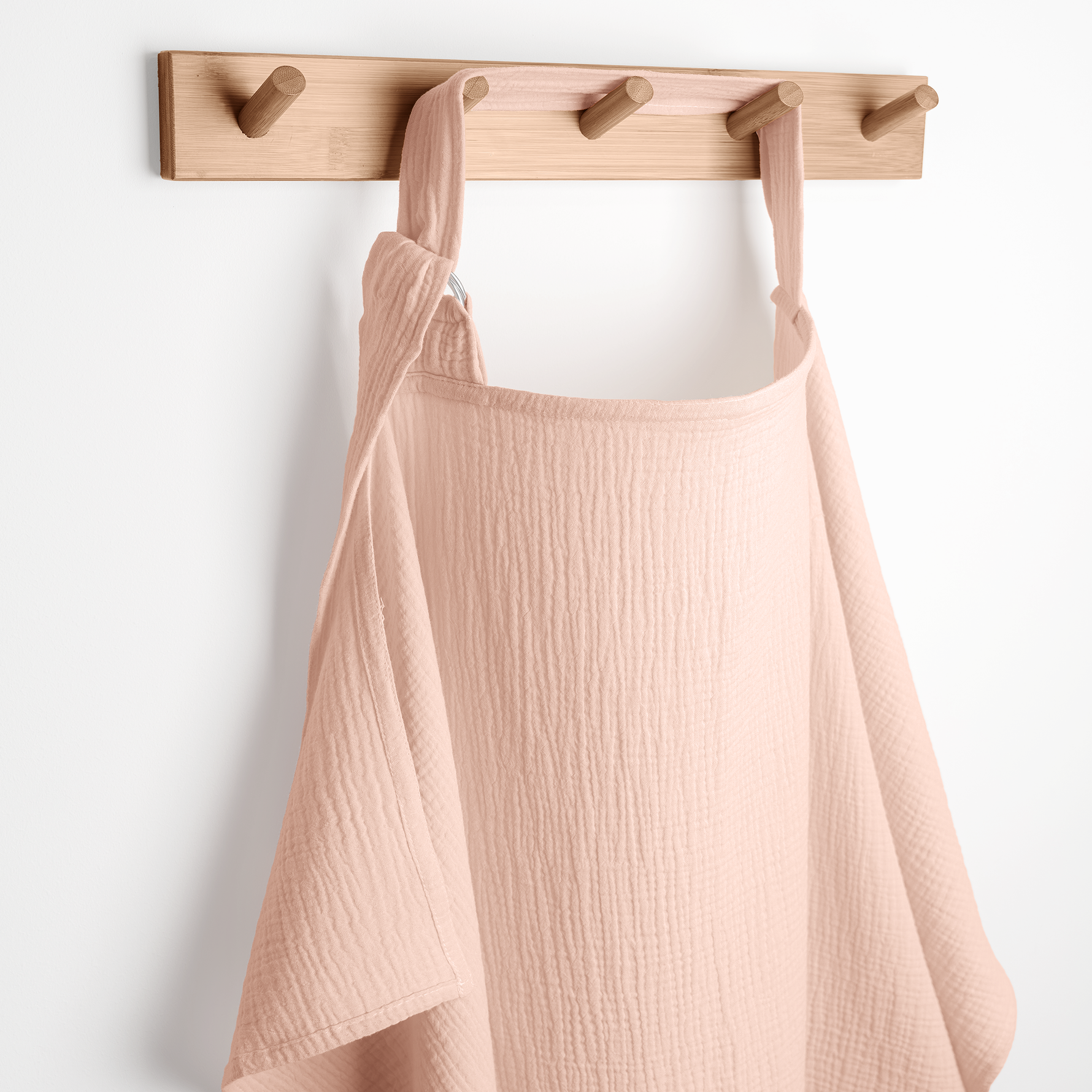 Muslin Nursing Cover Blush Hoop Breastfeeding Baby Privacy Comfy Cubs Everetts Place: Online Boutique